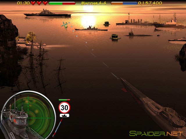 Морской бой. Подводная война 2 Морской бой. Подводная война 2