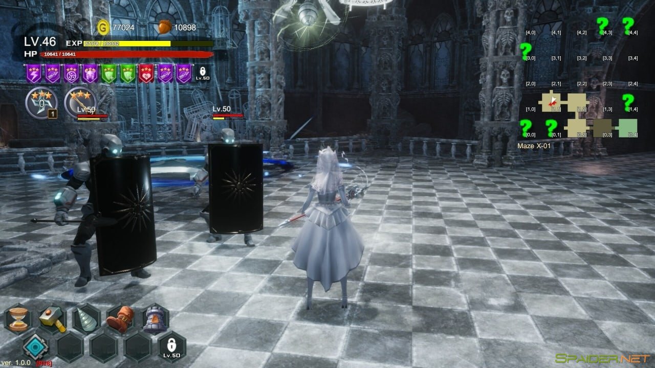 Widow in the Endless Labyrinth 0 Widow in the Endless Labyrinth 0