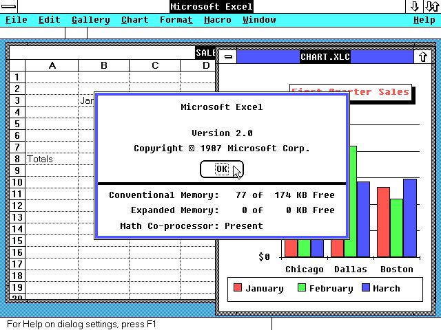 Microsoft Excel 2.xx 2 Microsoft Excel 2.xx 2