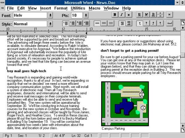 Microsoft Word 1.x (Windows) 1 Microsoft Word 1.x (Windows) 1