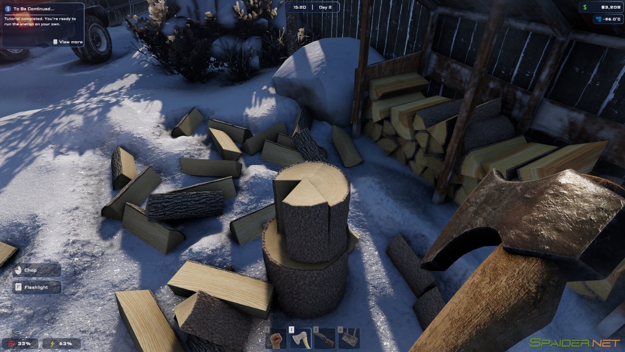 Arctic Shift: Fuel Station 1 Arctic Shift: Fuel Station 1