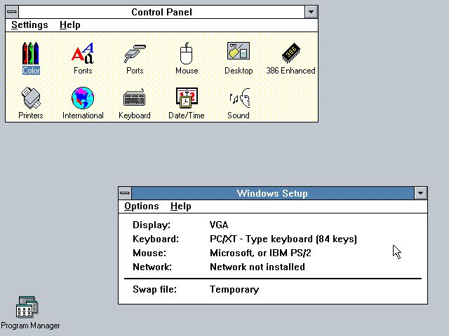 Windows 3.0x 2 Windows 3.0x 2